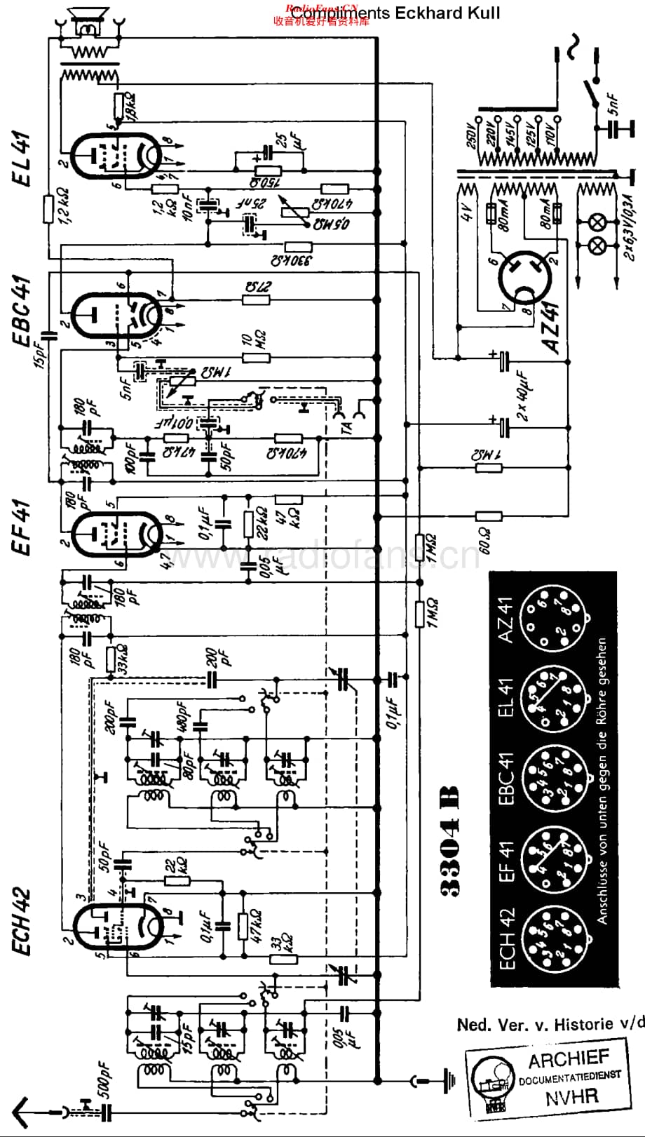 Paillard_3304B 维修电路原理图.pdf_第1页