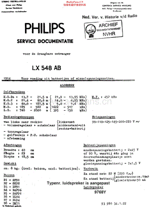 Philips_LX548AB维修电路原理图.pdf