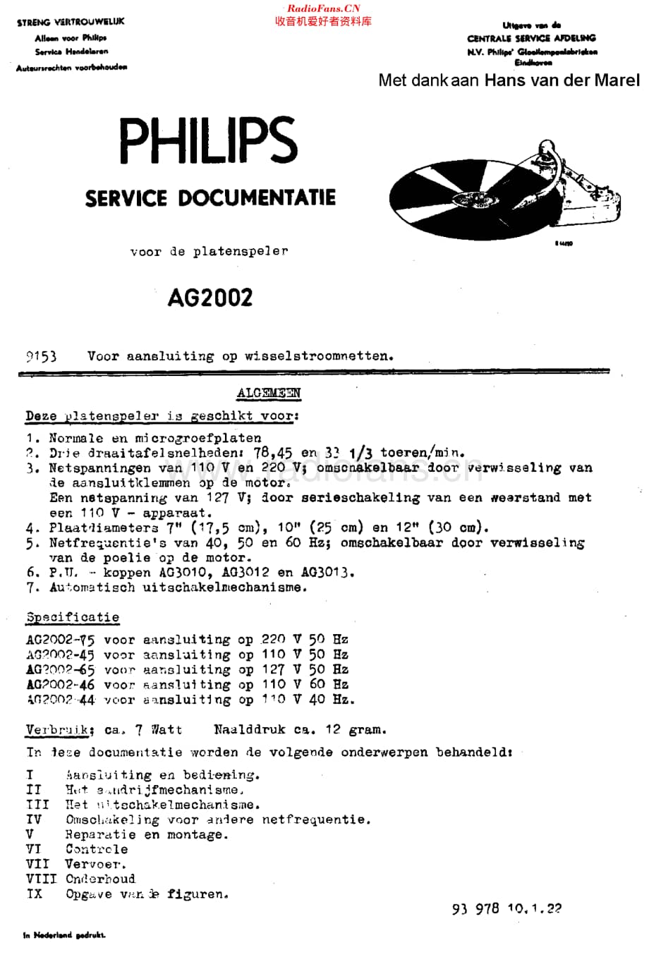 Philips_AG2002 维修电路原理图.pdf_第1页