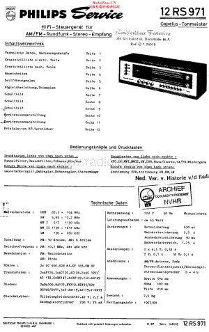 Philips_12RS971 维修电路原理图.pdf