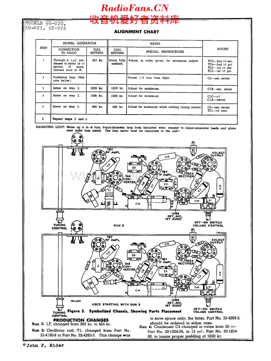 Philco_50-920 维修电路原理图.pdf_第2页
