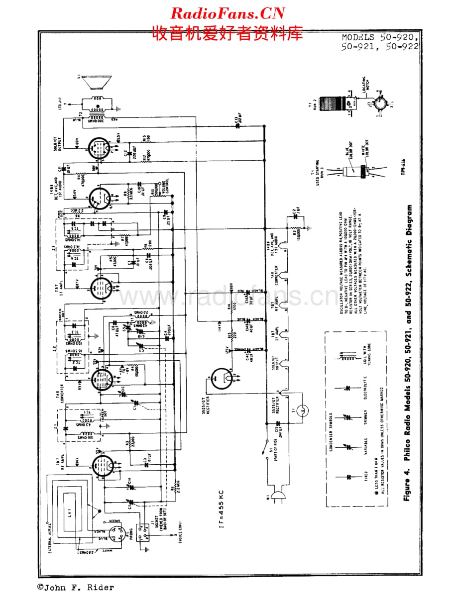 Philco_50-920 维修电路原理图.pdf_第3页