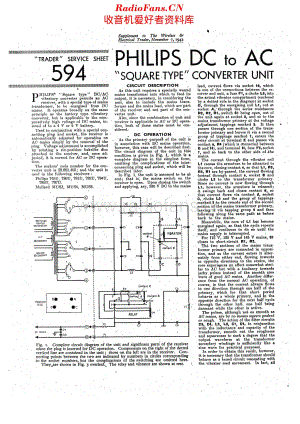 Philips_28.891.460 维修电路原理图.pdf