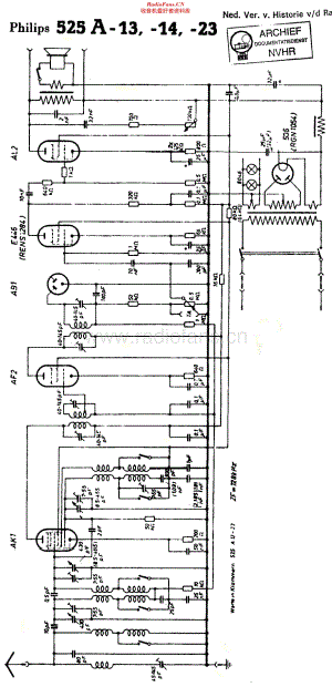 Philips_525A-13-14-23 维修电路原理图.pdf