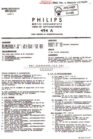 Philips_494A 维修电路原理图.pdf
