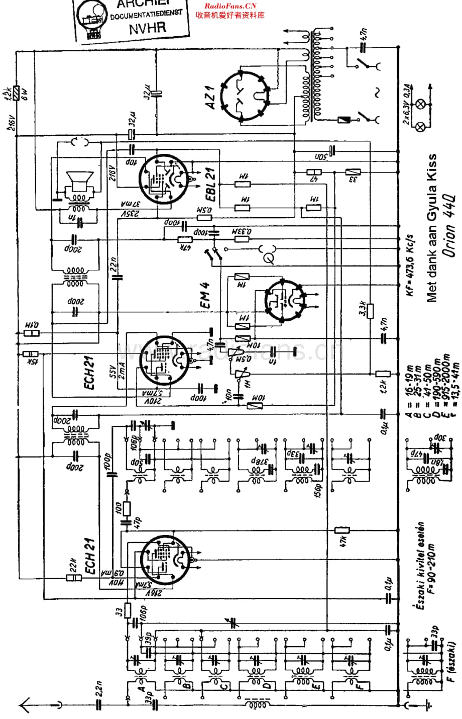 Orion_440维修电路原理图.pdf_第1页