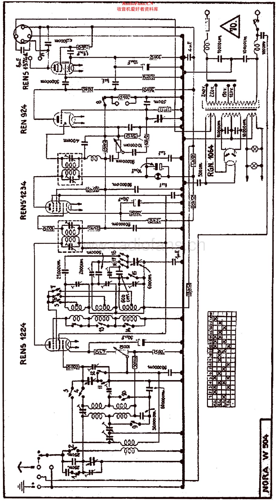Nora_W504维修电路原理图.pdf_第1页