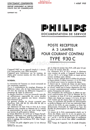 Philips_930C 维修电路原理图.pdf