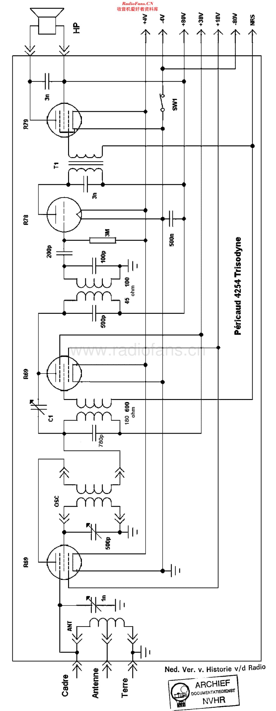 Pericaud_4254 维修电路原理图.pdf_第1页