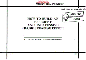 Philips_RadioTransmitter维修电路原理图.pdf