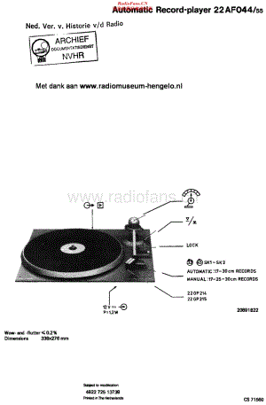 Philips_22AF044 维修电路原理图.pdf