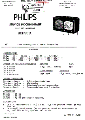 Philips_BCH381A 维修电路原理图.pdf