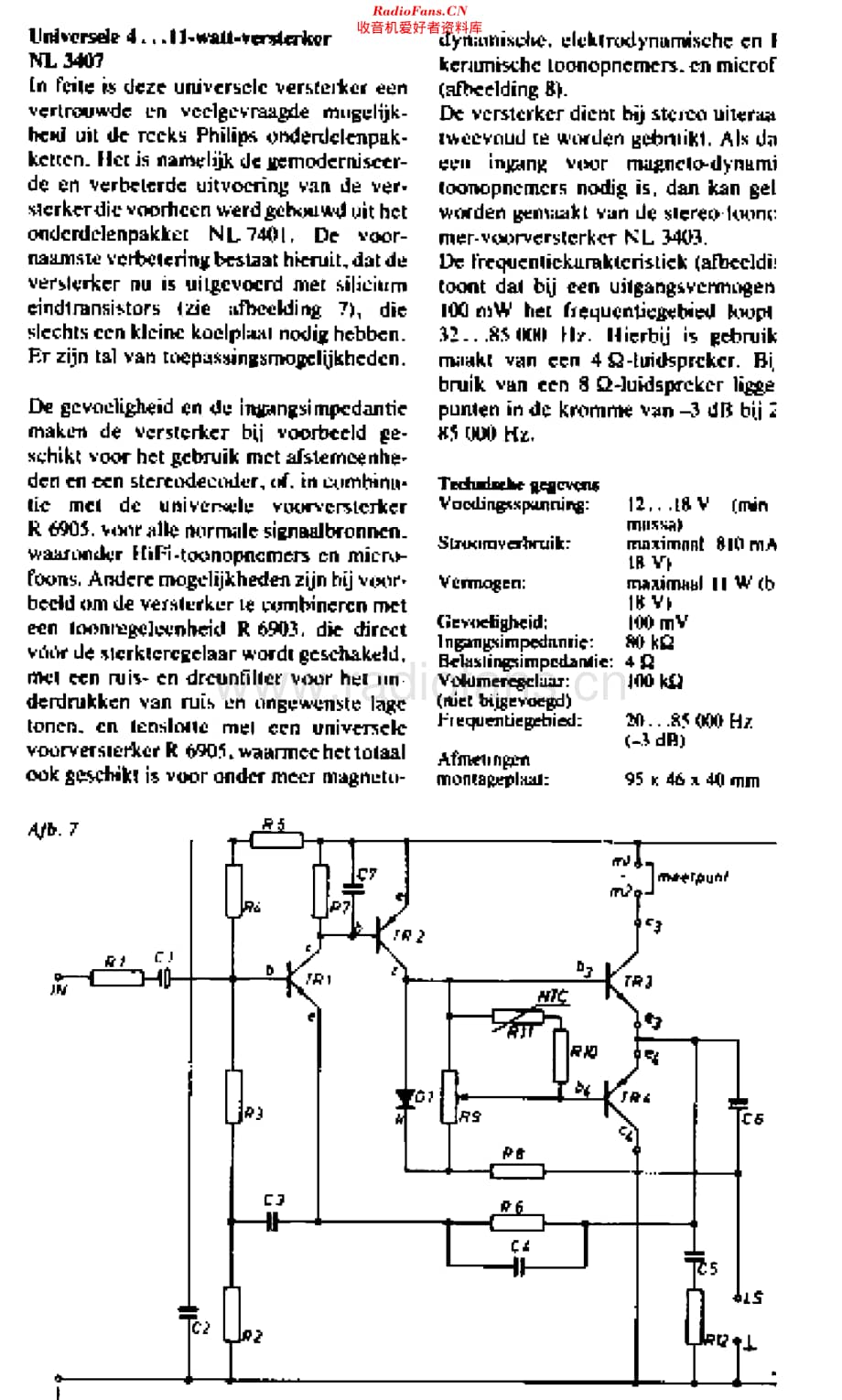 Philips_NL3407维修电路原理图.pdf_第1页