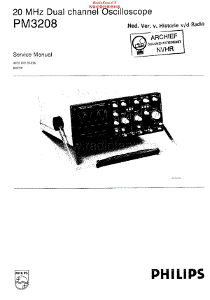 Philips_PM3208维修电路原理图.pdf