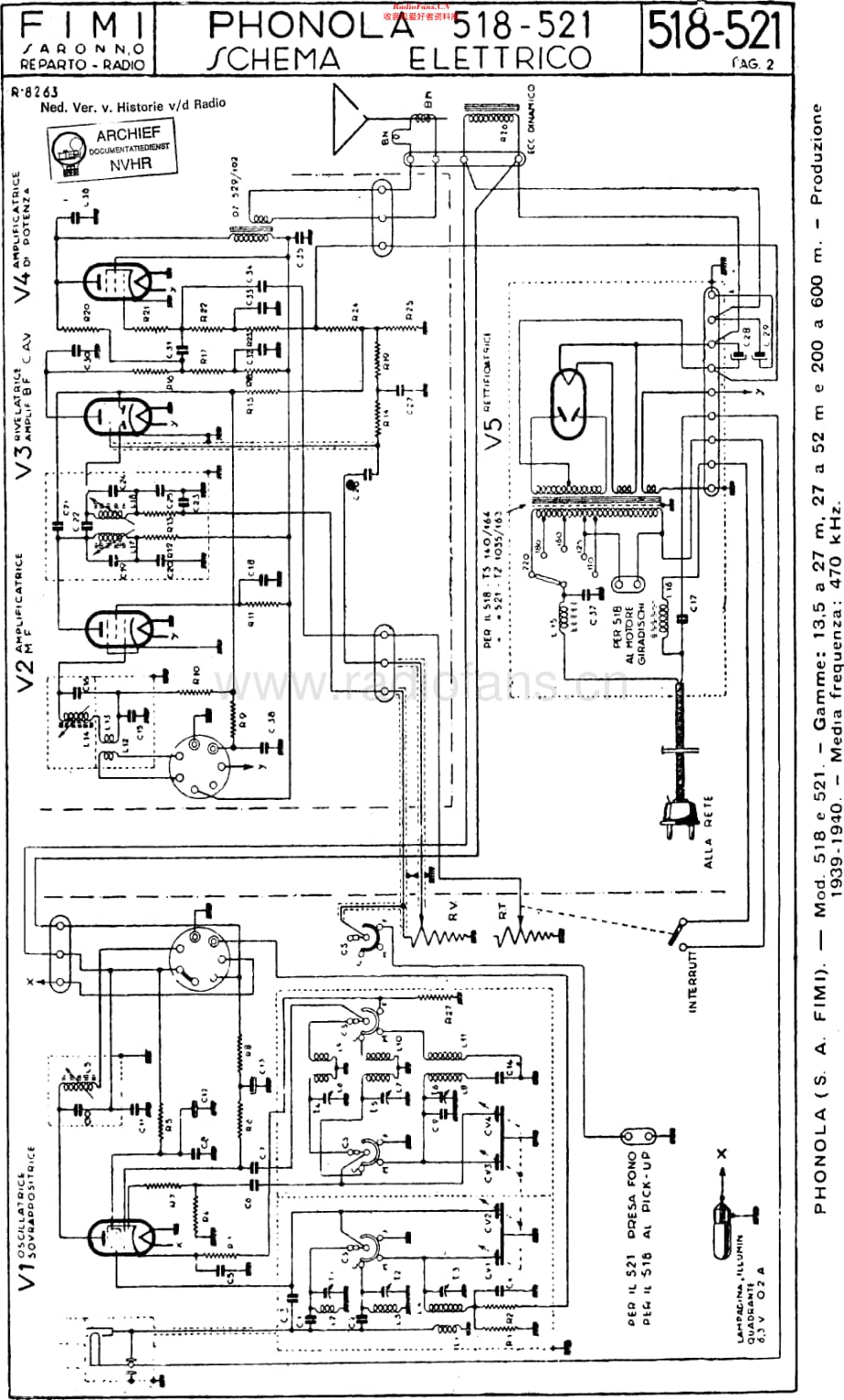 Phonola_518维修电路原理图.pdf_第1页