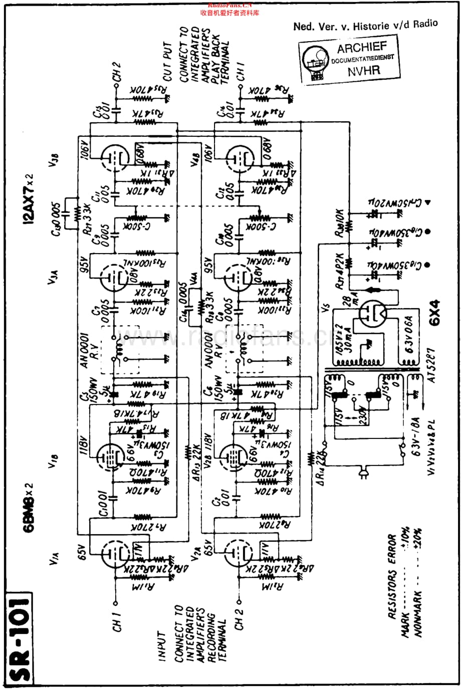 Pioneer_SR101维修电路原理图.pdf_第1页
