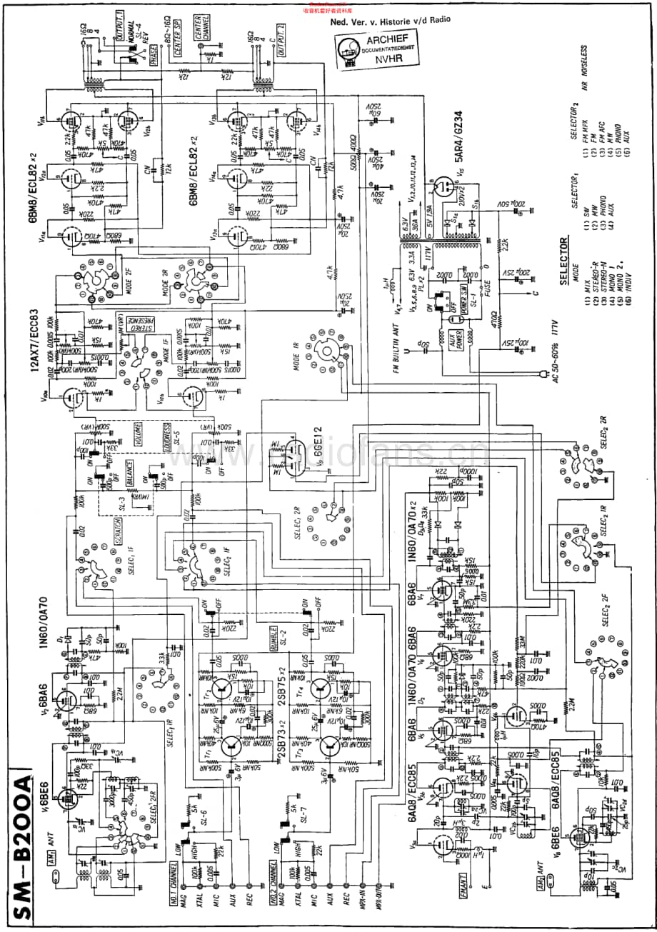 Pioneer_SMB200A维修电路原理图.pdf_第1页