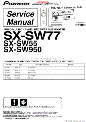Pioneer_SXSW77维修电路原理图.pdf