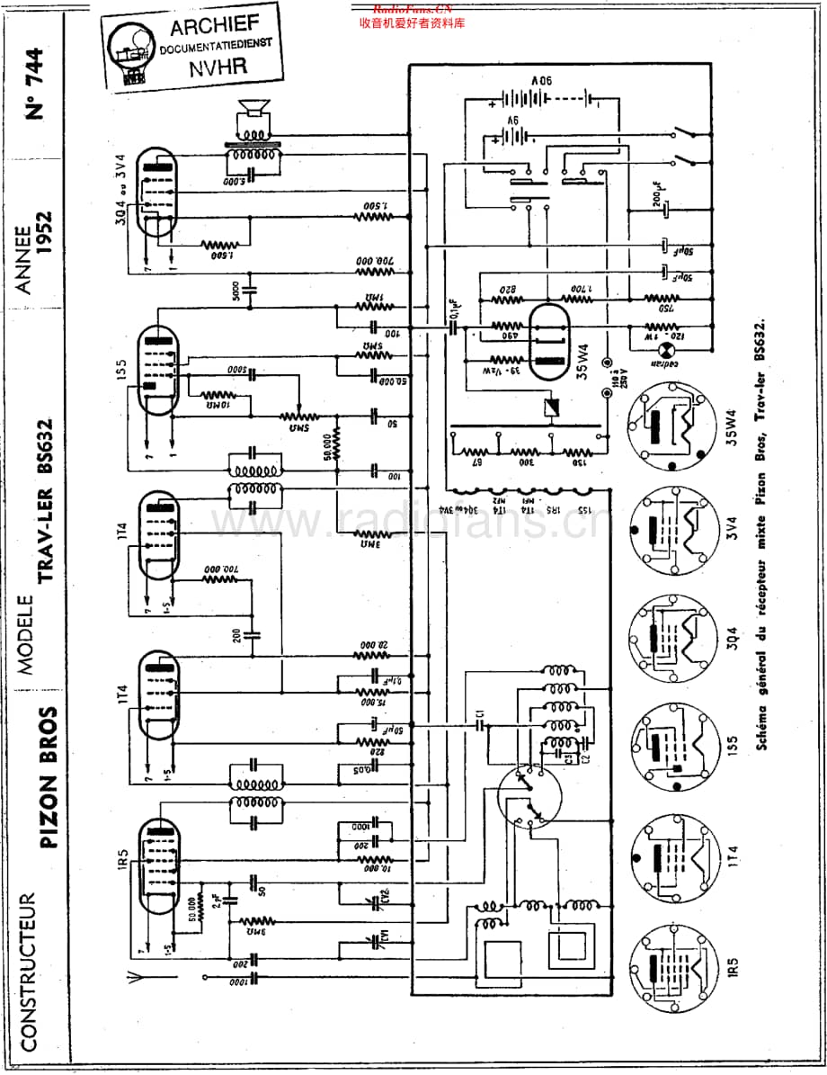 PizonBros_BS632维修电路原理图.pdf_第1页