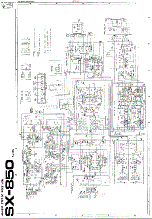 Pioneer_SX850维修电路原理图.pdf