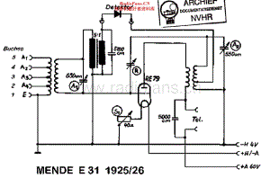 Mende_E31 维修电路原理图.pdf