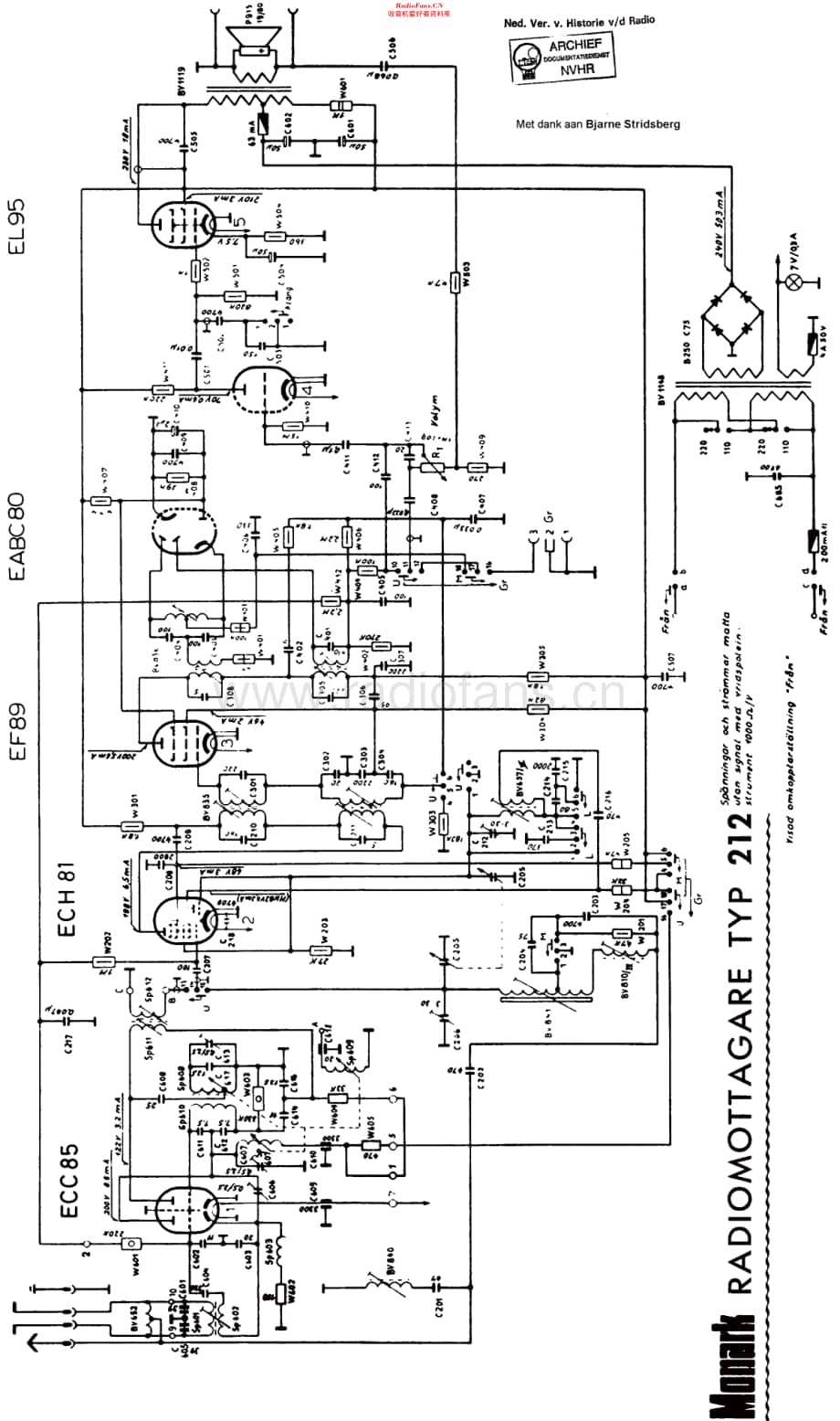 Monark_212 维修电路原理图.pdf_第1页