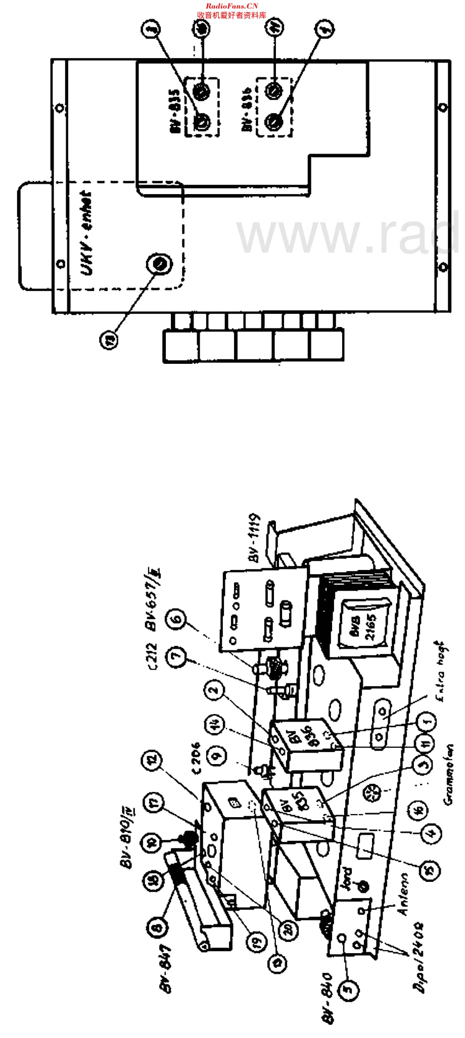 Monark_212 维修电路原理图.pdf_第3页