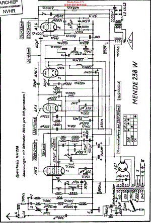 Mende_238W 维修电路原理图.pdf