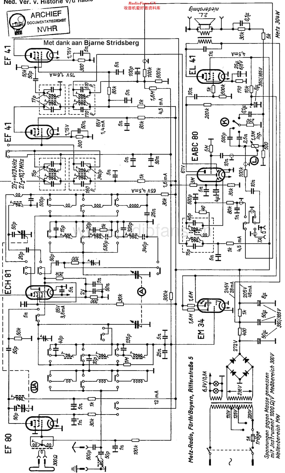 Metz_304W 维修电路原理图.pdf_第1页