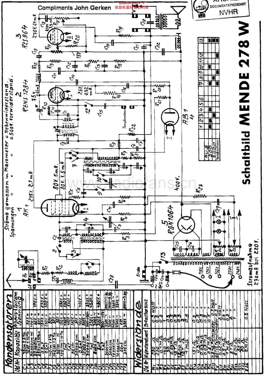 Mende_278W 维修电路原理图.pdf_第1页