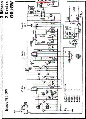 Mende_192GW 维修电路原理图.pdf