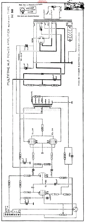 Multitone_M50 维修电路原理图.pdf