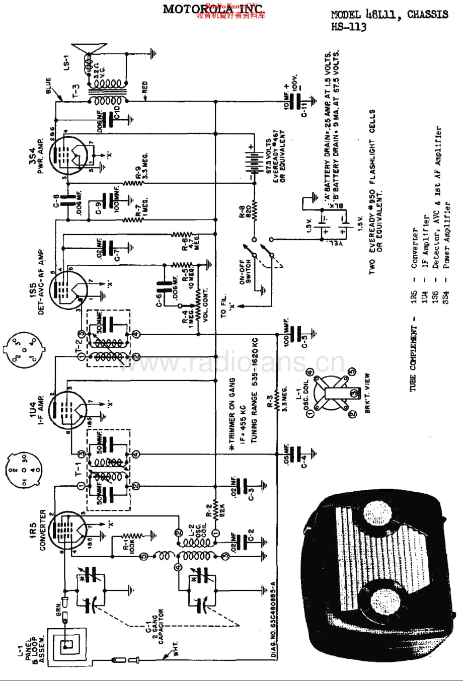 Motorola_48L11 维修电路原理图.pdf_第2页