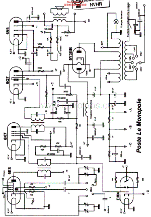 Monopole_3564 维修电路原理图.pdf