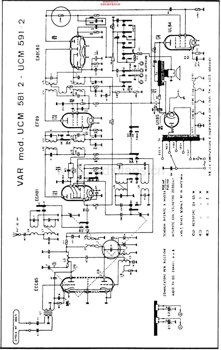 Mivar_UCM581 维修电路原理图.pdf_第1页