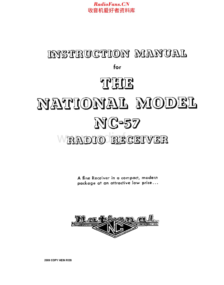 NationalUSA_NC57维修电路原理图.pdf_第1页