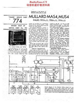 Mullard_MAS4 维修电路原理图.pdf