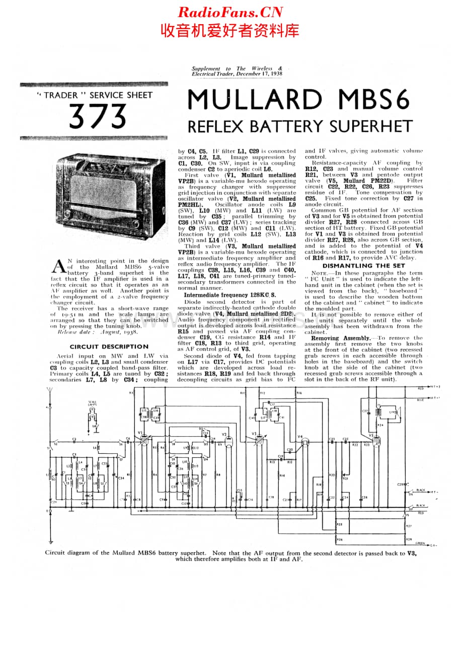 Mullard_MBS6 维修电路原理图.pdf_第1页