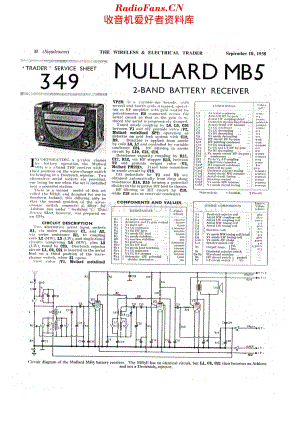 Mullard_MB5 维修电路原理图.pdf