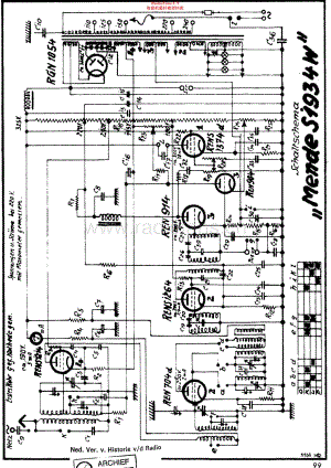 Mende_1934W 维修电路原理图.pdf