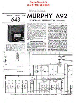 Murphy_A92 维修电路原理图.pdf