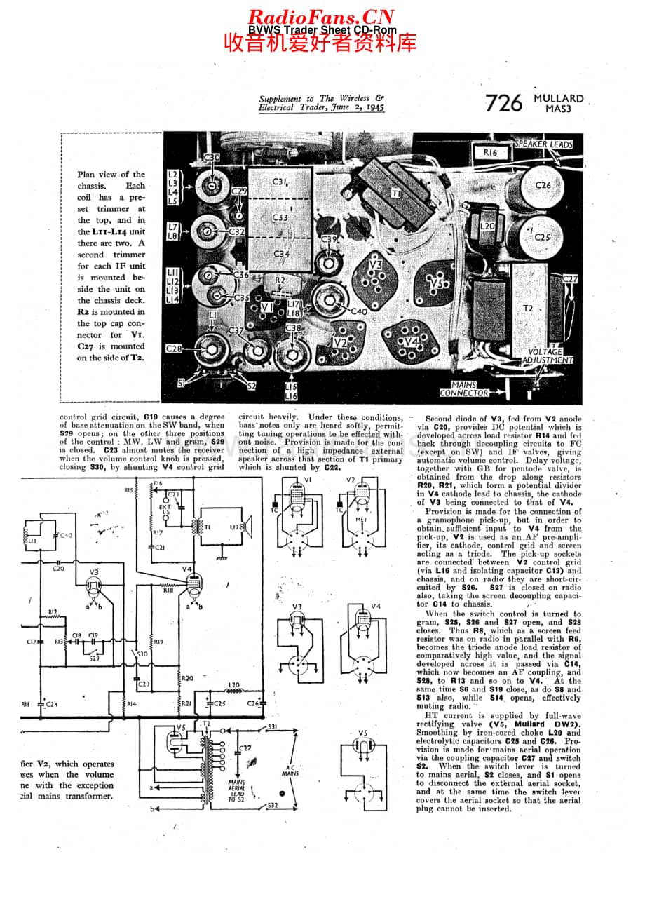 Mullard_MAS3 维修电路原理图.pdf_第2页