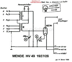 Mende_HV49 维修电路原理图.pdf