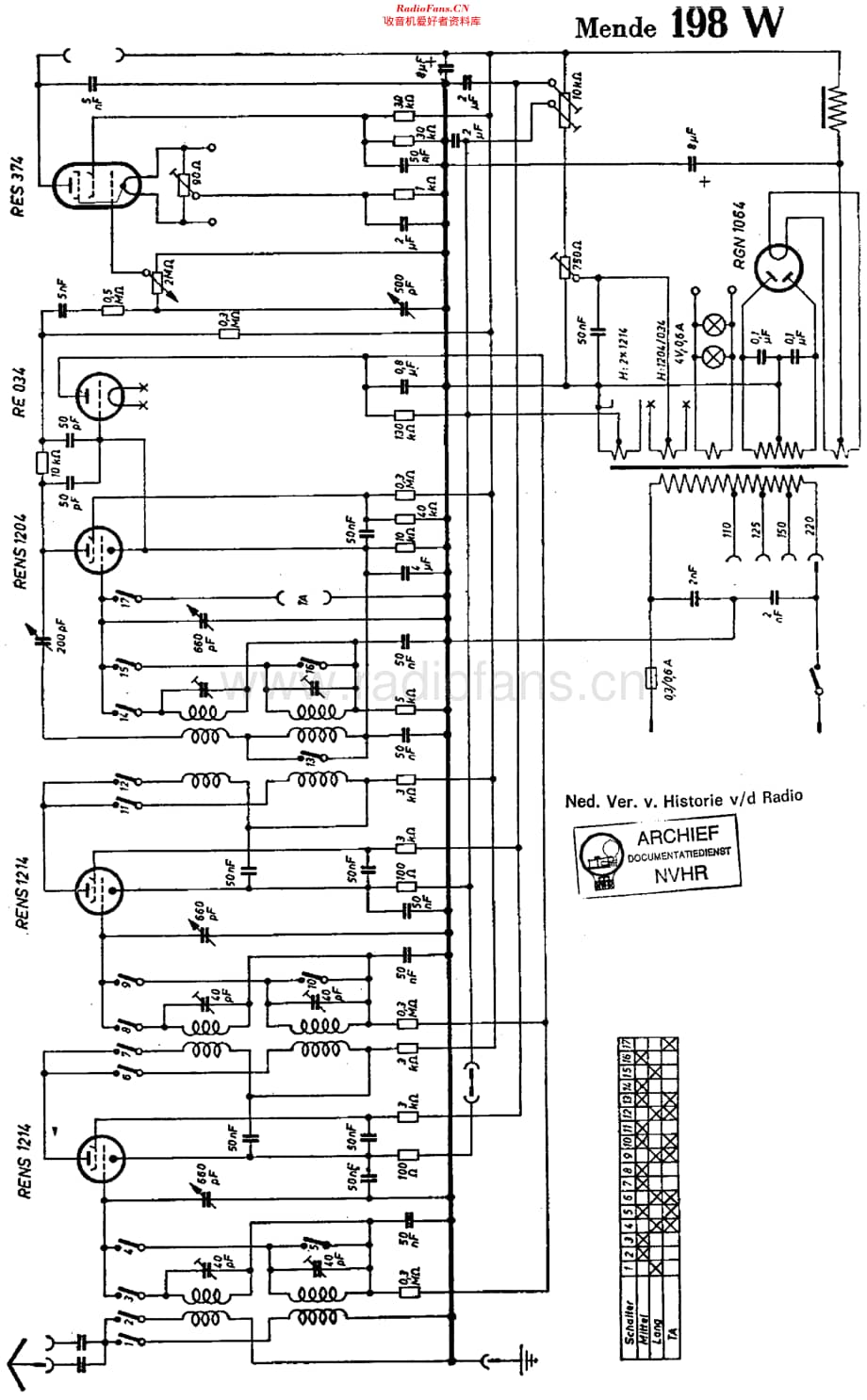 Mende_198W 维修电路原理图.pdf_第1页