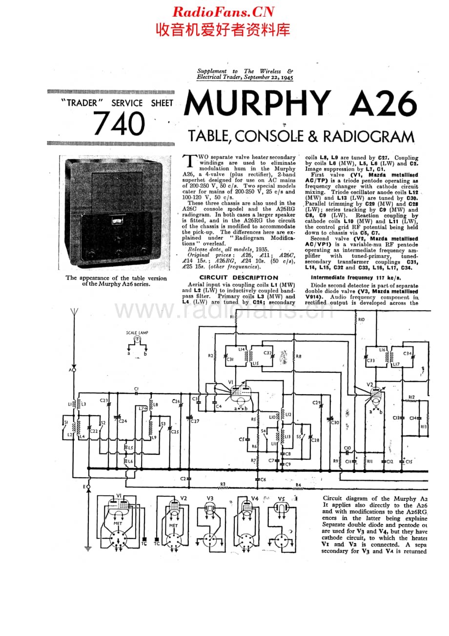 Murphy_A26 维修电路原理图.pdf_第1页