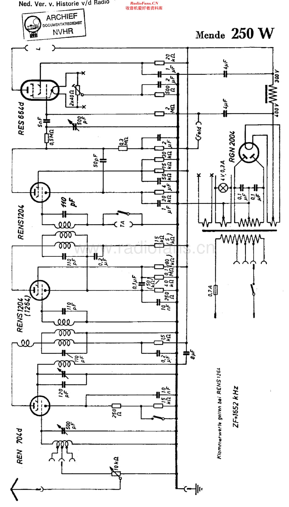 Mende_250W 维修电路原理图.pdf_第1页
