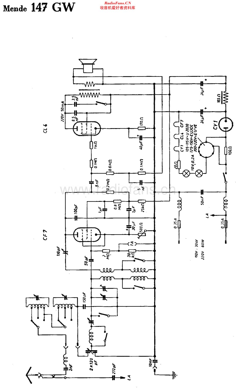 Mende_147GW 维修电路原理图.pdf_第1页