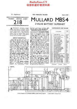 Mullard_MBS4 维修电路原理图.pdf