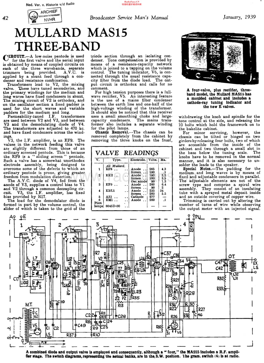 Mullard_MAS15 维修电路原理图.pdf_第1页
