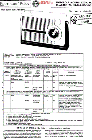 Motorola_6X31 维修电路原理图.pdf